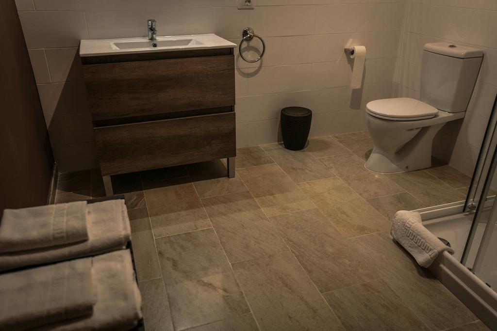 Pension Albergue A Pedra Sarria Bagian luar foto